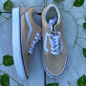 Vans Old Off The Wall Skool School Sneakers Shoes Neutral Minamalist Low Top